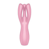Satisfyer Threesome 3 Layon Vibrator Pink - Adult Toys