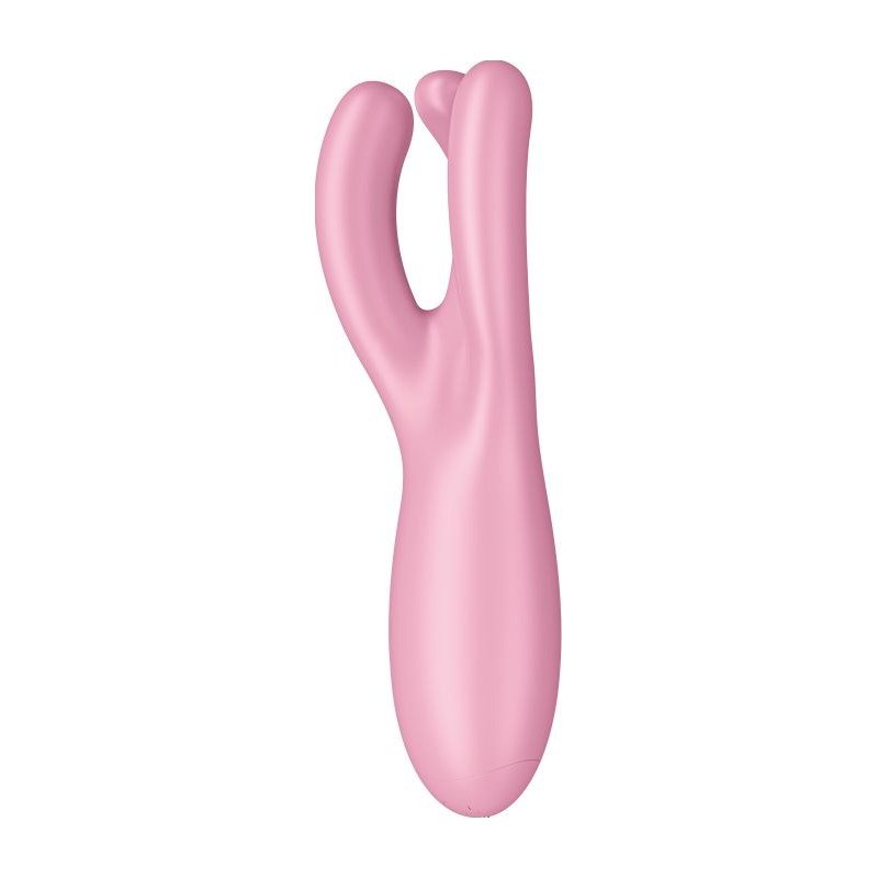 Satisfyer Threesome 4 Connect App Layon Vibrator Pink - Adult Toys