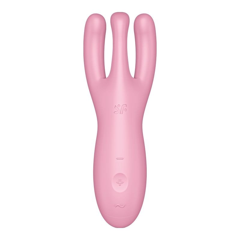 Satisfyer Threesome 4 Connect App Layon Vibrator Pink - Adult Toys