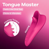 Satisfyer Tongue Master - Pink Flicking Clitoral Stimulator - STIMULATORS - PREMIUM