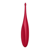 Satisfyer Twirling Fun Tip Stimulator Poppy Red - Adult Toys