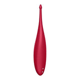 Satisfyer Twirling Fun Tip Stimulator Poppy Red - Adult Toys