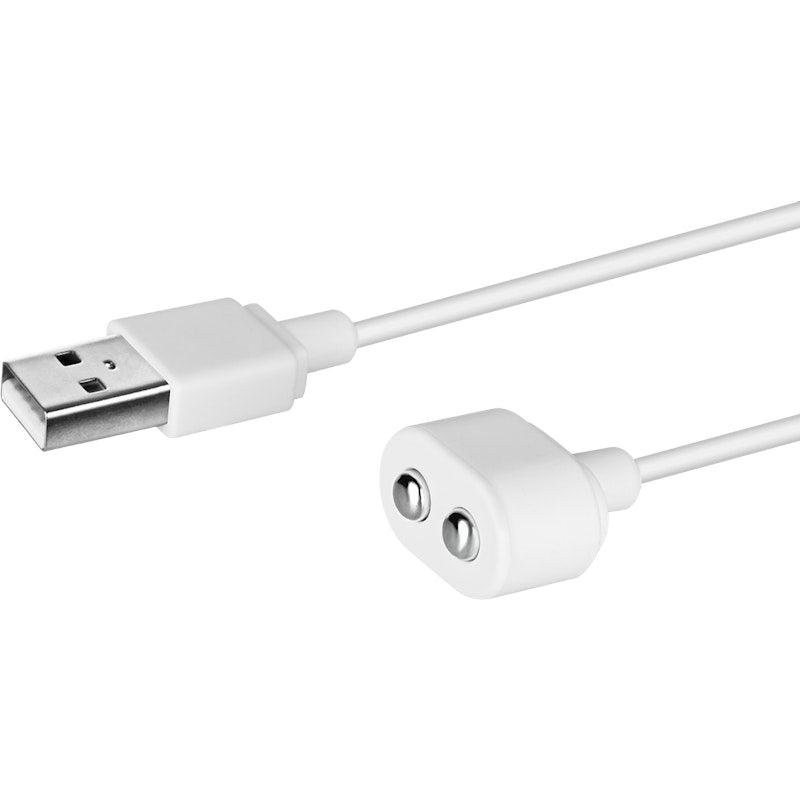 Satisfyer USB Charge Cable White - Adult Toys