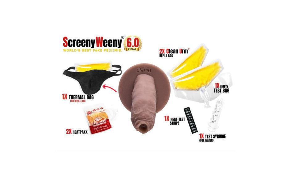 Screeny Weeny 6.0 Uncut Nordic white - Naughty by Nature Adult Store