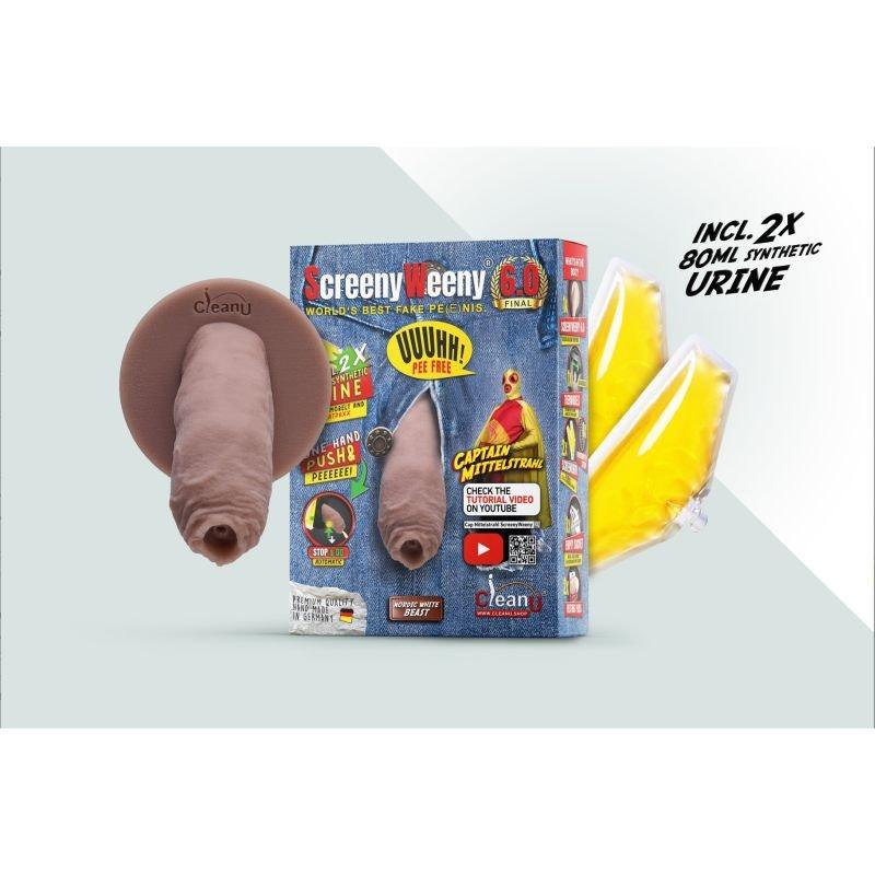 Screeny Weeny 6.0 Uncut Nordic white - Adult Toys