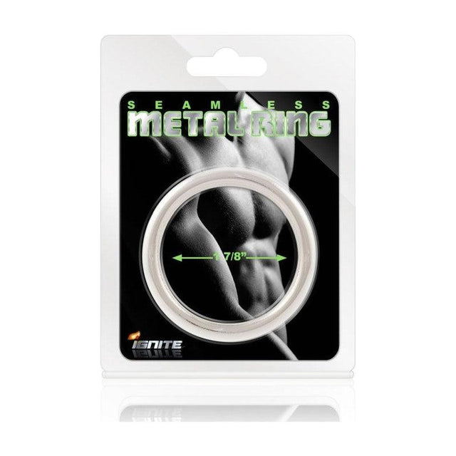 Seamless Metal Cock Ring 48mm - Adult Toys