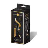 Secret Kisses Handblown Glass Plug 3.5in - Adult Toys