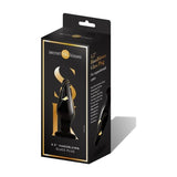 Secret Kisses Handblown Wide Glass Plug 4.5in - Adult Toys