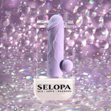 Selopa Ballsy Purple 9.2 cm USB Rechargeable Bullet Vibrator - BULLETS & EGGS
