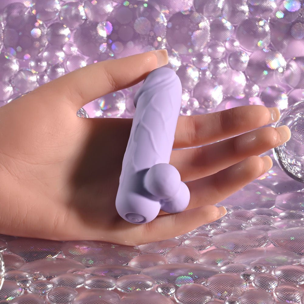 Selopa Ballsy Purple 9.2 cm USB Rechargeable Bullet Vibrator - BULLETS & EGGS