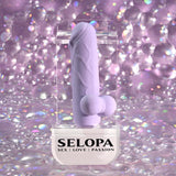 Selopa Ballsy Purple 9.2 cm USB Rechargeable Bullet Vibrator - BULLETS & EGGS