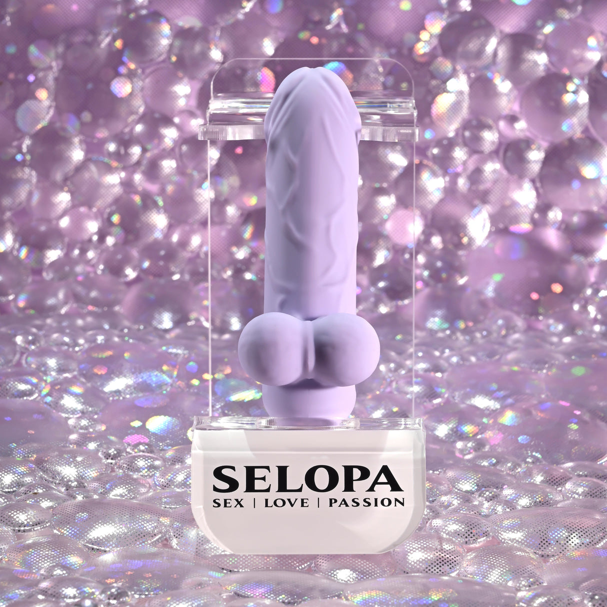Selopa Ballsy Purple 9.2 cm USB Rechargeable Bullet Vibrator - BULLETS & EGGS