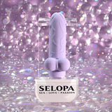 Selopa Ballsy Purple 9.2 cm USB Rechargeable Bullet Vibrator - BULLETS & EGGS