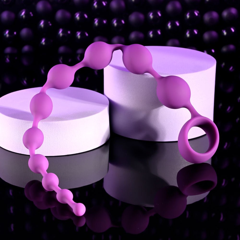 Selopa BEADED ADVENTURE - Purple 35.5 cm Anal Beads - Anal Toys