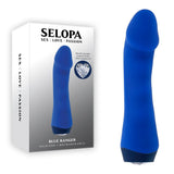 Selopa BLUE BANGER - Blue 13.6 cm USB Rechargeable Vibrator - VIBRATORS