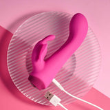 Selopa BUTTERFLY LOVE - Pink 13.8 cm USB Rechargeable Butterfly Vibrator - VIBRATORS