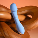 Selopa Dainty Dick Baby Blue USB Rechargeable Mini Vibrator - VIBRATORS
