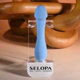 Selopa Dainty Dick Baby Blue USB Rechargeable Mini Vibrator - VIBRATORS