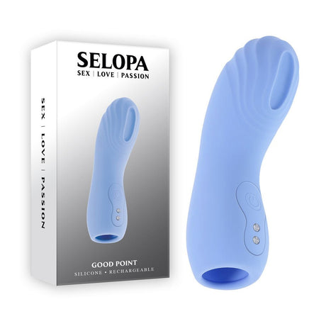 Selopa GOOD POINT - Hollow Vibrating Finger Stimulator - STIMULATORS - Naughty by Nature Adult Store