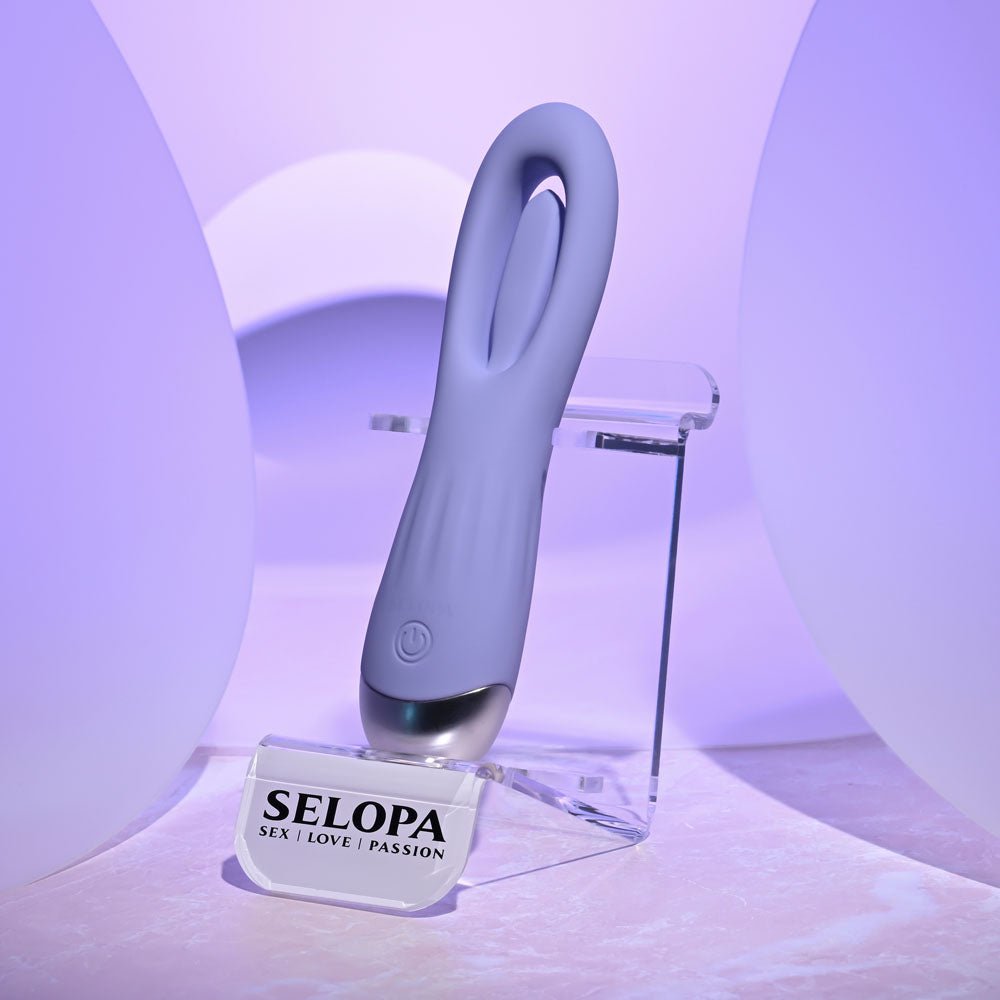 Selopa IN A FLAP - Purple Flicking Stimulator - Naughty by Nature Adult Store