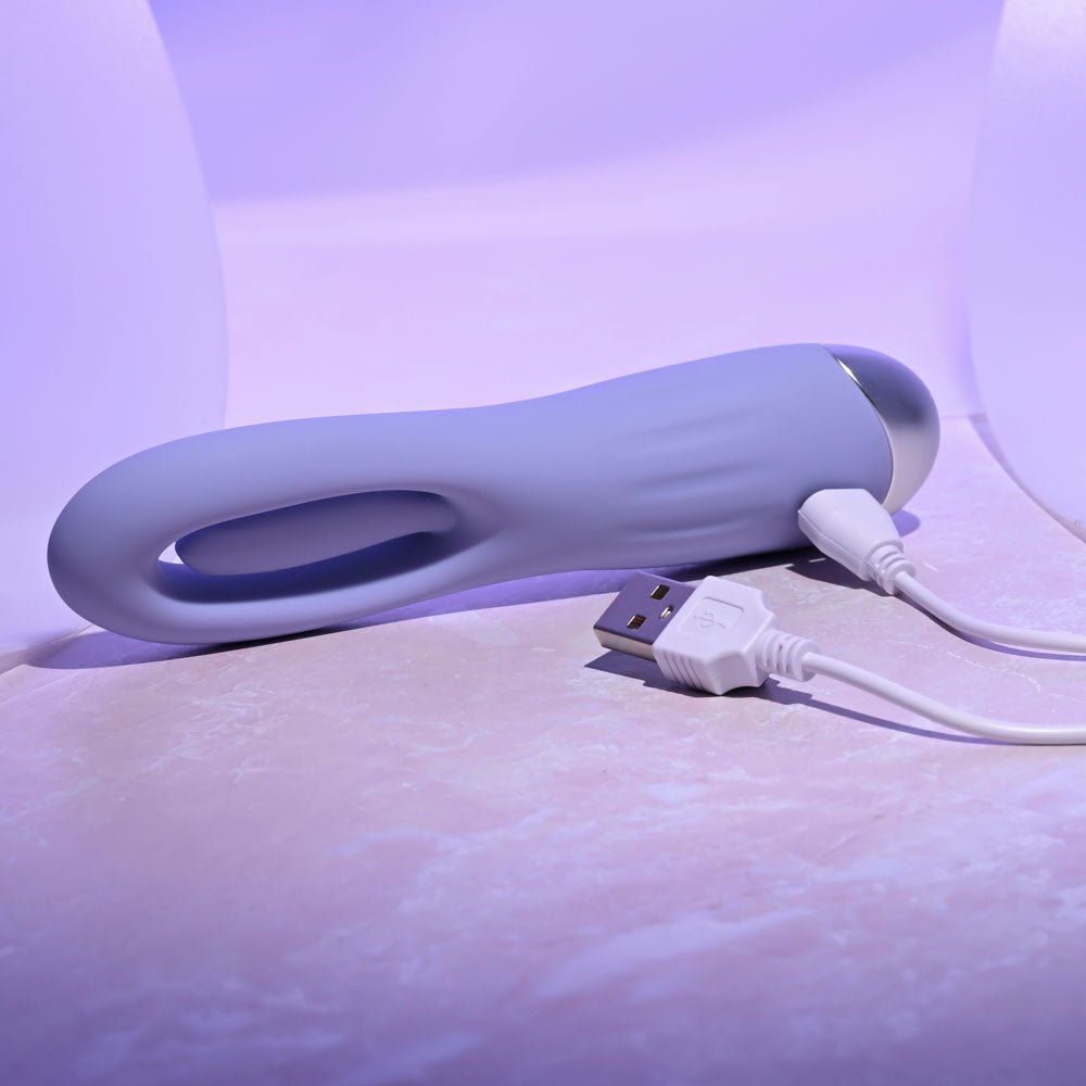 Selopa IN A FLAP - Purple Flicking Stimulator - Naughty by Nature Adult Store
