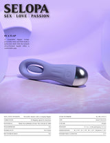 Selopa IN A FLAP - Purple Flicking Stimulator - Naughty by Nature Adult Store