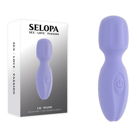 Selopa LIL' WAND - Purple Massage Wand - VIBRATORS - Naughty by Nature Adult Store
