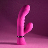 Selopa NEXT WAVE - Pink USB Rechargeable Dual Vibrator - VIBRATORS
