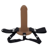 Selopa OUR FIRST HOLLOW STRAP ON DARK - Brown 16.3 cm - STRAP - ONS - Naughty by Nature Adult Store