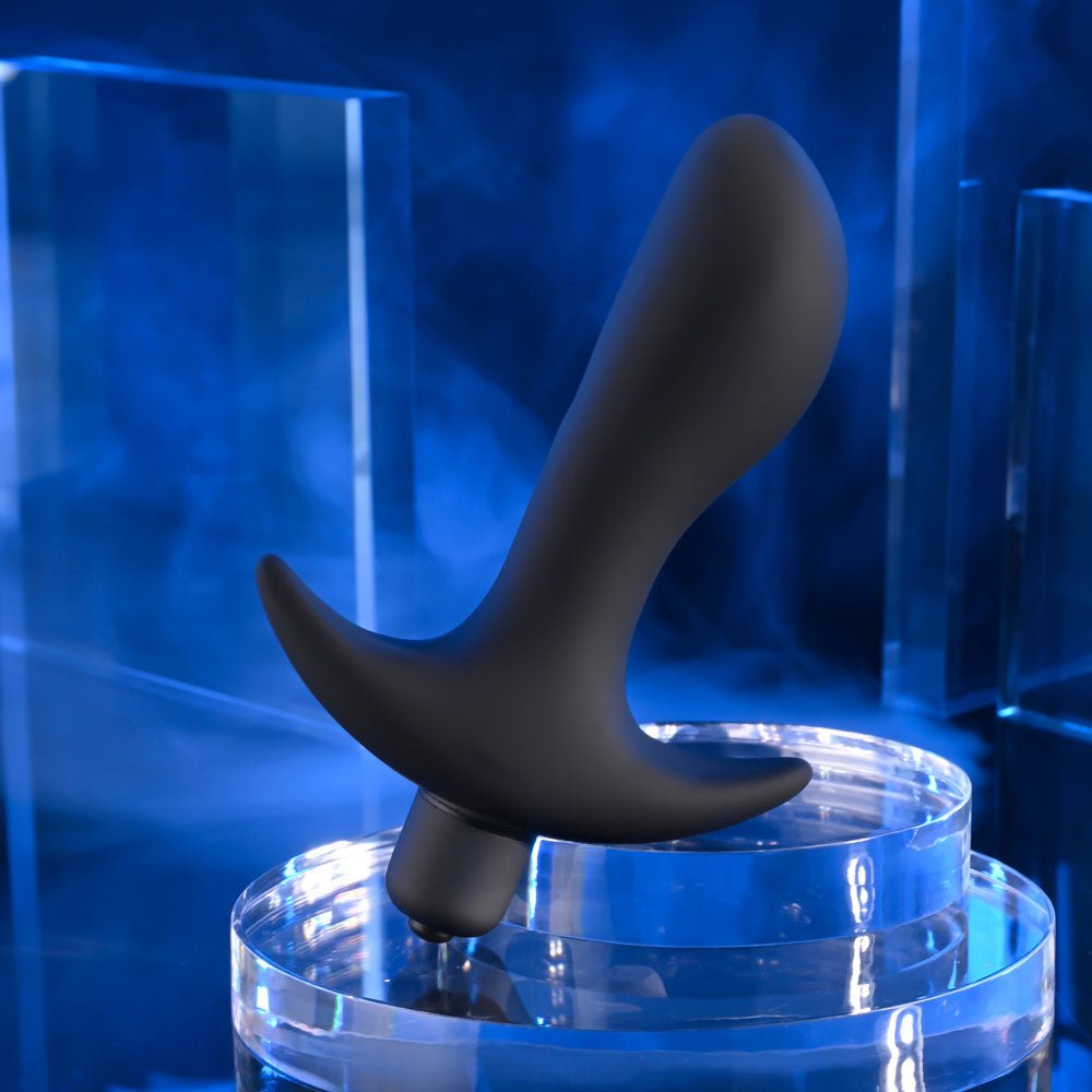 Selopa P - SPOT TRAINER - Black 12.7 cm Vibrating Prostate Massager - Anal Toys