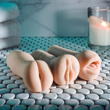 Selopa PARTY PACK - Light - Flesh Strokers - Set of 3 - MASTURBATORS