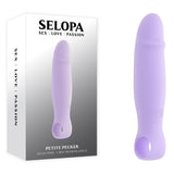 Selopa Petite Pecker Purple USB Rechargeable Mini Vibrator - VIBRATORS
