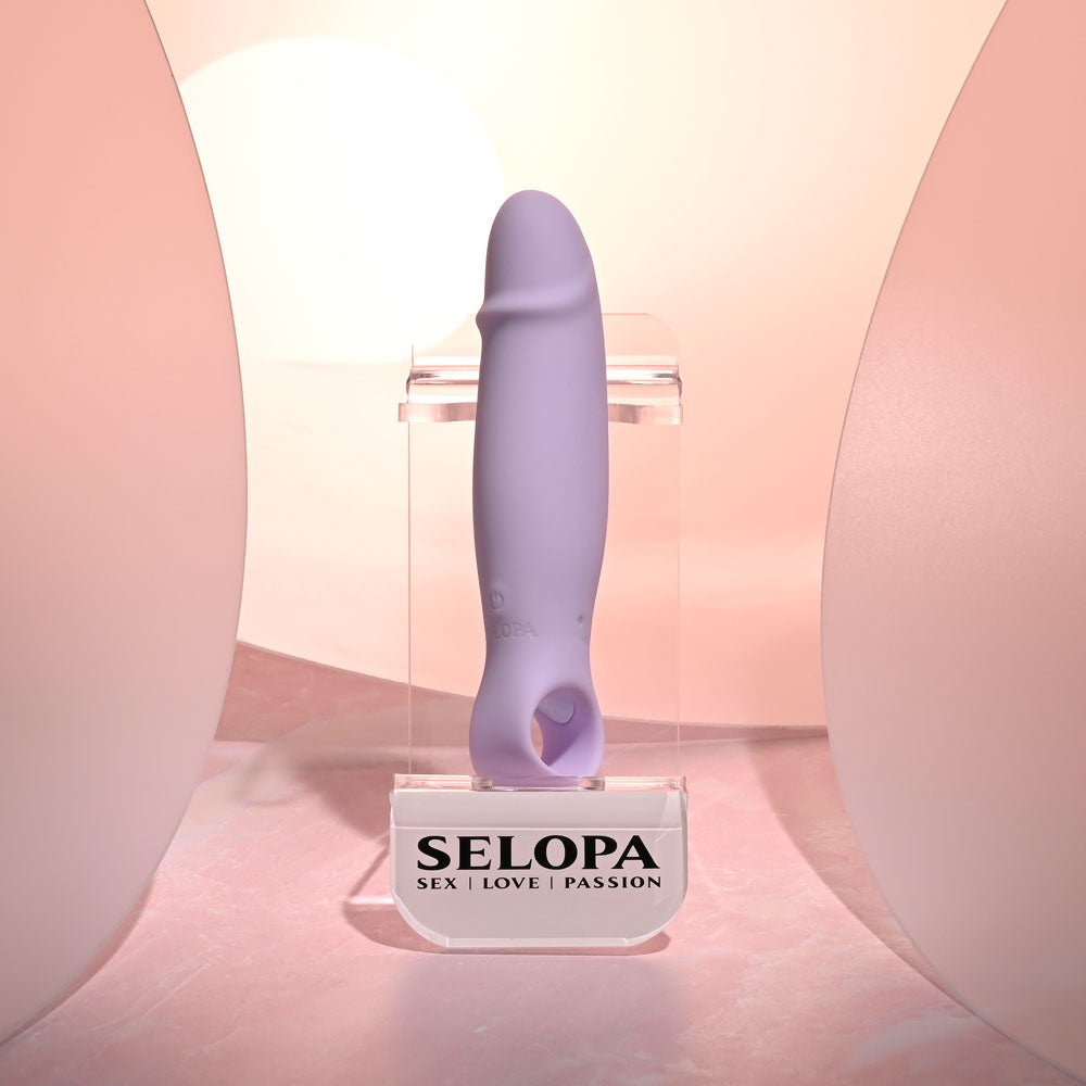 Selopa Petite Pecker Purple USB Rechargeable Mini Vibrator - VIBRATORS