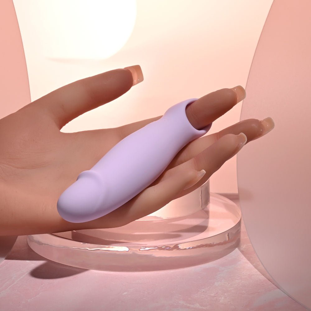 Selopa Petite Pecker Purple USB Rechargeable Mini Vibrator - VIBRATORS
