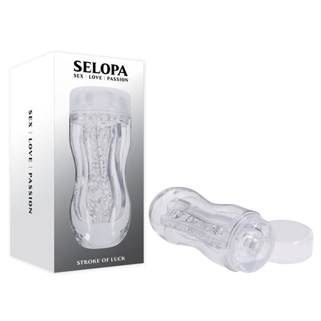 Selopa STROKE OF LUCK - Clear Stroker - MASTURBATORS - Naughty by Nature Adult Store
