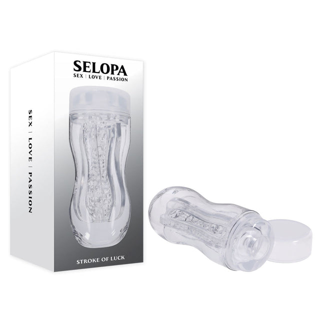 Selopa STROKE OF LUCK - Clear Stroker - MASTURBATORS - Naughty by Nature Adult Store