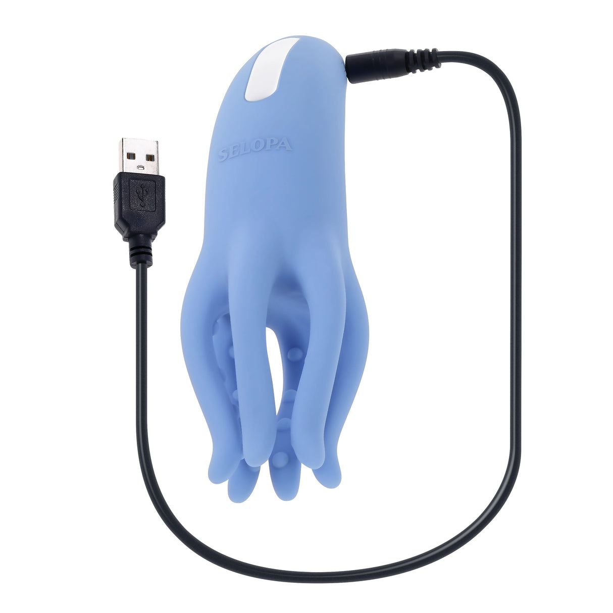 Selopa TENTACLE TICKLER - Blue Rechargeable Stimulator - Naughty by Nature Adult Store