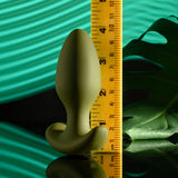 Selopa THE COLONEL - Green 10.1 cm USB Rechargeable Vibrating Butt Plug with Wireless Remote - Anal Toys