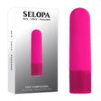 Selopa TINY TEMPTATION - Pink 9.2 cm USB Rechargeable Bullet - BULLETS & EGGS