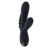 Selopa Triple Aces Black 19.7 cm Triple Stimulator Vibrator - VIBRATORS