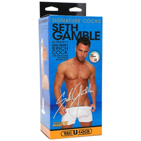 Seth Gamble Ultraskyn Cock Vanilla 8in - Naughty by Nature Adult Store