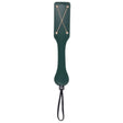 Sex And Mischief Indica Chain Impressions Paddle In Green And Gold - BONDAGE - TOYS