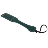 Sex And Mischief Indica Chain Impressions Paddle In Green And Gold - BONDAGE - TOYS