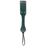 Sex And Mischief Indica Chain Impressions Paddle In Green And Gold - BONDAGE - TOYS