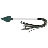 Sex and Mischief Indica Dual Impact Crop Green Crop Whip - BONDAGE - TOYS