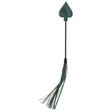 Sex and Mischief Indica Dual Impact Crop Green Crop Whip - BONDAGE - TOYS