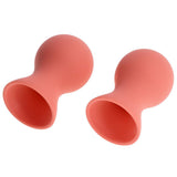 Sex And Mischief Peaches And CreaMe Silicone Nipple Suckers Set Of 2 - BONDAGE - TOYS