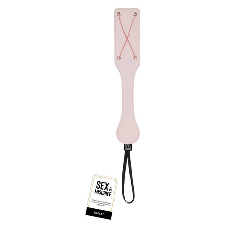 Sex And Mischief Peaches N Cream Chain Impressions Paddle - BONDAGE - TOYS