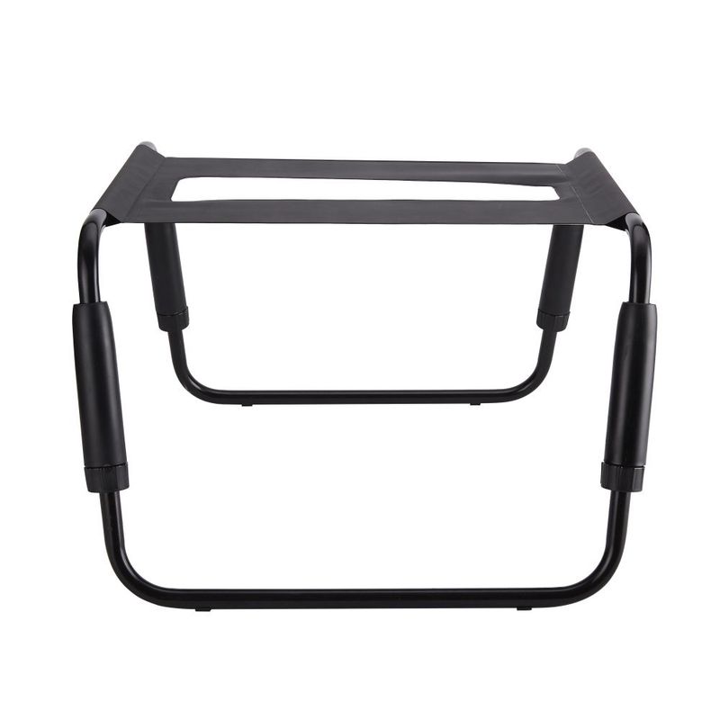 Sex Chair Adjustable Height Black TPU Seat - Adult Toys