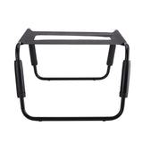 Sex Chair Adjustable Height Black TPU Seat - Adult Toys